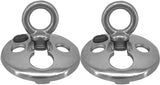 Boat Fender Clips, Stainless Steel Clips Holders Compatible with Fender,Pack of 2 