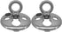 Boat Fender Clips, Stainless Steel Clips Holders Compatible with Fender,Pack of 2 