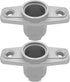 Top Mount Aluminum Oar Lock Socket Holder 90Degrees T-Shaped Boat Hardware Replacement for Marine Yacht Boat/Yacht Parts 2Pcs 