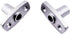Oar Lock Socket Aluminum Top Mount Oarlock/Rowlock Sockets Flush Fishing Rowboat Marine 2PCS 
