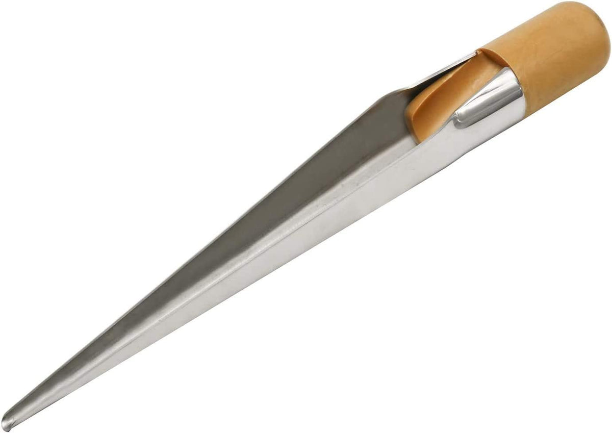 Rope Splicing Spike FID Stainless Steel with Wood Handle  Small (170mm)