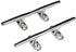Heavy 316 Stainless Steel Dock Cleat Boat Open Base 5 inch (2PCS) 