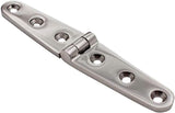 6" Long Tongue Hinge Marine Grade Stainless Steel Heavy Mirror Polished Door Cabinet Cupboard Thickened for Boat Yacht Hardware 