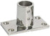 7/8" 90 Degree Stainless Steel Boat Rectangular Base Handrail Fittings 