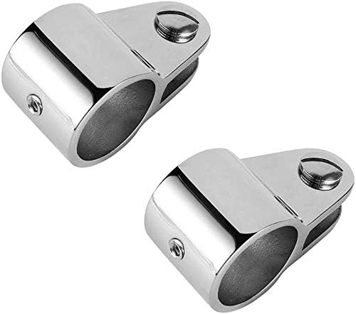 Bimini Top Jaw Slide, 2 PCS Marine Boat Hardware Fitting Stainless Steel Inside Dia 7/8" 22mm 