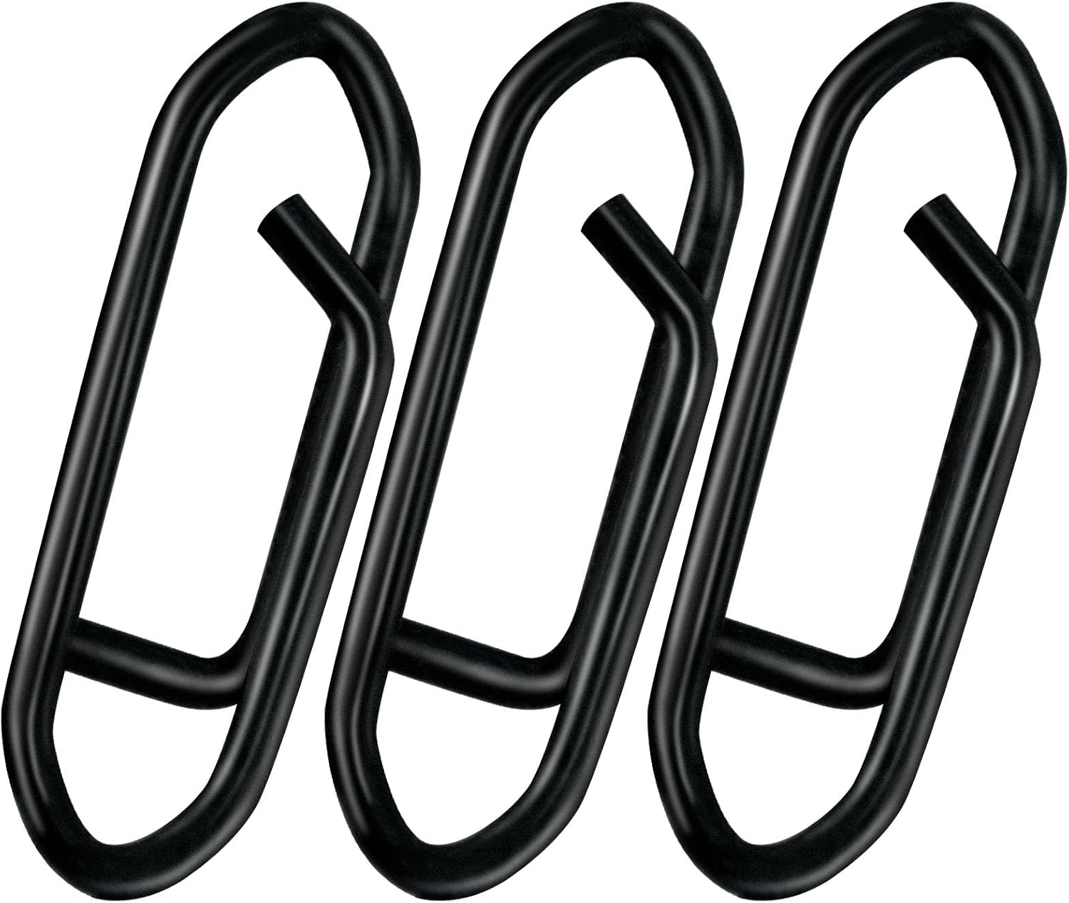 50-Pack Fishing Stealth Power Speed Clips, High Strength Stainless Steel Clips for Lures Quick Change, Freshwater Saltwater Crankbait Popper Snap Connector Tackle  25LB