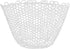 Fishing Nets Silicone Replacement Netting, Clear Black Fly Ice Net Landing Kayak Without Handle for Freshwater Saltwater Foldable Soft Flexible Trout Mesh 4025