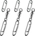 50-Pack Fishing Power Speed Clips 25LB Buy with 30-Pack Swivels 33LB 