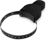 Tape measure for body measurements - Self-locking body tape measure with push button and retraction Precise waist chest hips thighs arms Ideal fitness at home
