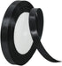 10mm Black Ribbon for Gift Wrapping, 22m Fabric Thick Satin Bow Wrapping, Ribbons for Balloons, Crafting, Hair, Bouquets, Weddings, Cars, Presents, Cakes, Christmas Party Decorations
