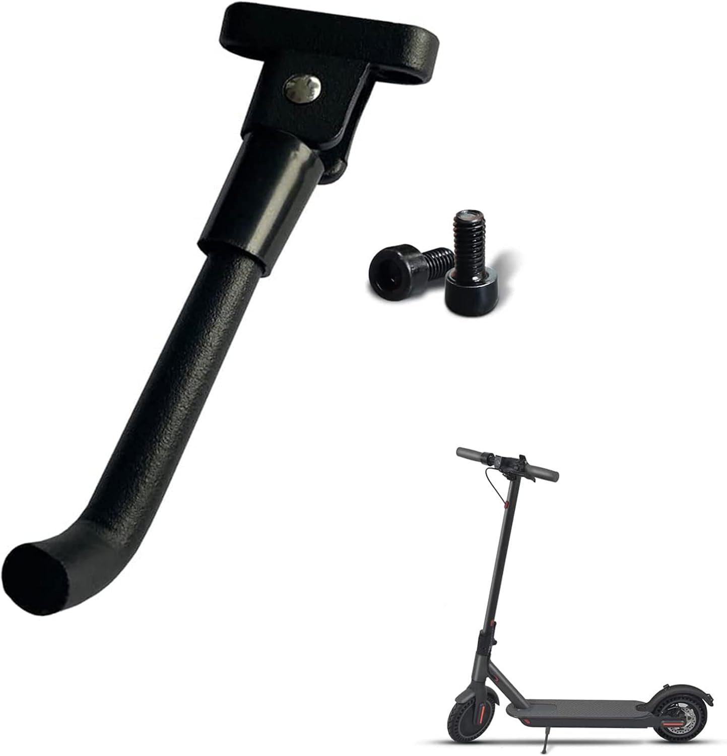 E-scooter kickstand, stepstand, stepstand with screws Petluno