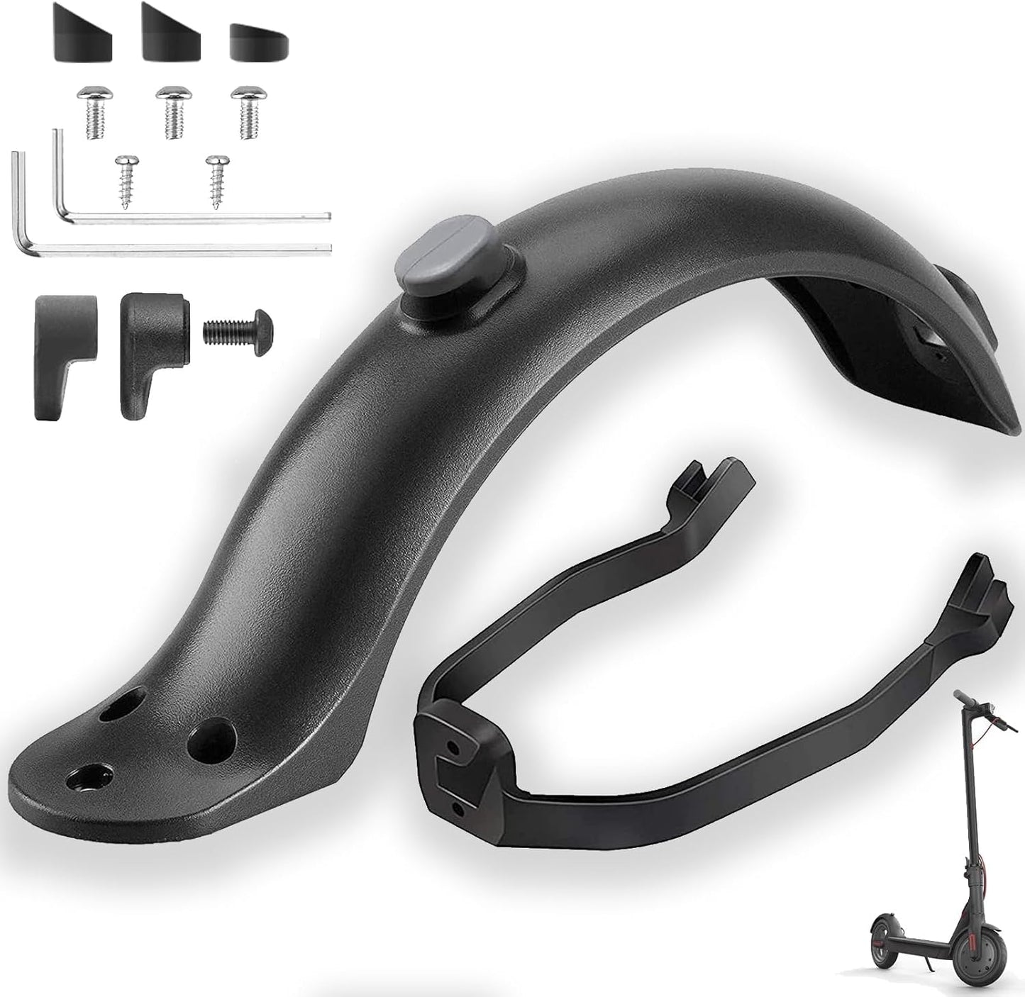 Electric mudguard, rear mudguard holder, spare scooter, accessories, with tools Xiaomi M365/M365 Pro