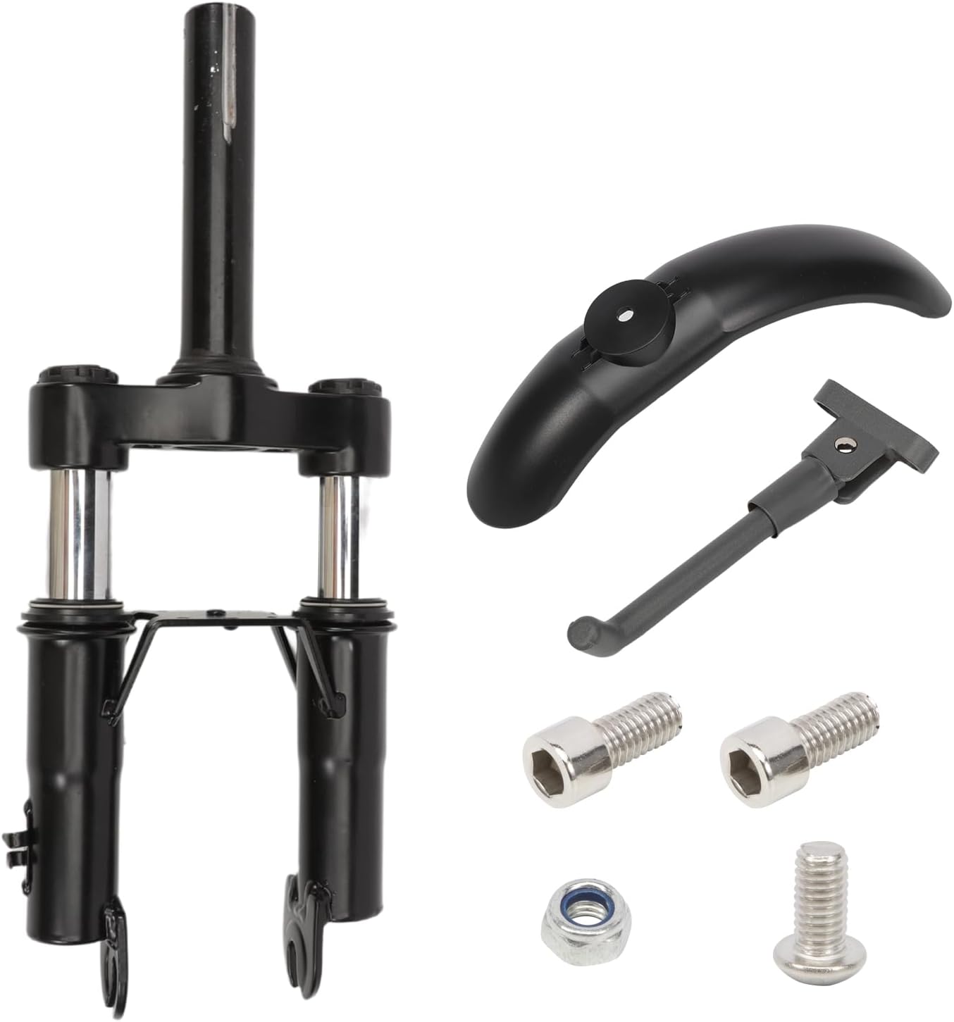 Front fork shock absorber mounting set for Xiaomi M365 Pro/Pro2/1S/Essential Lite/Mi 3 mudguard/footrest/scooter shock absorption parts