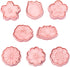 Set of 8 cookie cutters for kids, 3D cookie cutter, flower shape, cookie shape, DIY, baking cakes, tool, fondant, cake, baking