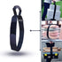 Heavy Duty Luggage Strap Holder for bulky items with XL handle Tie Down Adjustable strap Cinches Tight a secure grip Max load 155 lbs Ideal for large items when traveling
