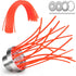 Petluno Weed Brush for Brushcutter, with 43 Nylon Wires, Weed Brush Motor Lines, Aluminium, Brushcutter Accessories