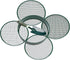Garden sieve, soil sieve with interchangeable mesh sizes 3, 6, 9 and 12 mm, perfect garden tool for sifting soil, stones and compost.