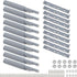 Petluno® Pack of 10 push-to-open door openers, soft close door dampers for kitchen cabinet doors
