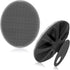 Soft Silicone Body Cleansing Brush Shower Scrubber, Gentle Exfoliating and Massage for All Kinds of Skin (Gray+Black)