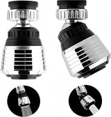 2PCS 360 Degree Swivel Faucet Aerator Deluxe Water Saving Faucet Sprayer Water Saving Bubbler Pressurized Faucet Filter Kitchen Accessories (360 Degree, Count, 2)
