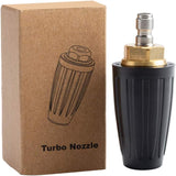 Pressure Washer Tips Turbo Nozzle Pressure Washer 4000 PSI Max Rotating Pressure Washer Nozzle with 1/4'' Quick Connect for Cleaning Brick, Concrete, and Vinyl Surfaces，4.0 GPM 4.0 Orifice