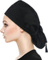 Adjustable Working Cap with Button, Cotton Working Hat Sweatband, Elastic Bandage Tie Back Hats for Women & Men, One Size