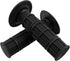 Worldmotop Motorcycle Handlebar Grips Non-Slip Soft Rubber Grips Handlebar with 7/8" 22mm 24mm Replacement for All Off Road ATV Dirt Bike, Bike Handle Grips(Black)