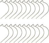 Picture Hangers Super Hooks Holds Up to 100lbs No Mark No Tools Need Easy to Hang Mirrors, Frames, Clock, Shelves, or Planters for Home Decorations Office (20)