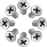 8pcs Screw Rotor Brake Disc Retaining 93600-06014-0H - Set is Best Replacement for Honda, Acura, Hyundai, Kia, Mazda - Front and Rear Stainless Steel Retaining Screws by