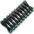 10 Pairs 12V Male+Female 2.1x5.5MM DC Power Jack Plug Adapter Barrel Connector for CCTV Security Camera Led Strip