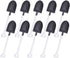 oxe Novelty Mini Shovel Shape Spoons Cute Disposable Plastic Dessert Spoons,Set of 50 (model 2)