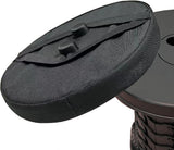 Thick Seat Cushion for Telescopic Stools, Collapsible Stool Chair Pads with Thickened Memory Foam, Fits All Round Retractable Folding Stools (Cushion Only)