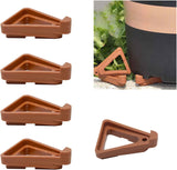 24pcs Plant Pot Feet, Invisible Flower Pot Risers, Non-Slip Pot Toes Supports for Indoor Outdoor Gardening Plant Container Small to Large Flower Planters