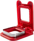Sandwich Cutter and Sealer, Square Pocket Sandwiches Cutter Uncrustables Maker, Sandwich Cutters for kids love lunchables (Red)