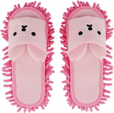 1 Pair Detachable Mop Slippers Shoes Microfiber Chenille Soft Comfortable Dust Dirt Hair Cleaner