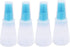Silicone Oil bottle brush，BBQ/Pastry Basting Brushes,Silicone Cooking Grill Barbecue Baking Pastry Oil/Honey/Sauce Bottle Brush (4 PCS,blue)