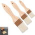 Pastry Brush for Baking Cooking Kitchen, Hardwood Handle Basting Brush for Spreading Oil BBQ Grilling Sauce Baster Marinade
