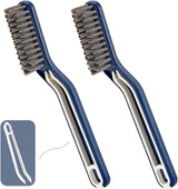 Hard Bristle Crevice Cleaning Brush - Multifunctional Gap Cleaning Brush, Cleaning Tools for Household Use, Home, Kitchen, Bathroom, Window, Vehicle, Faucets, Toilet