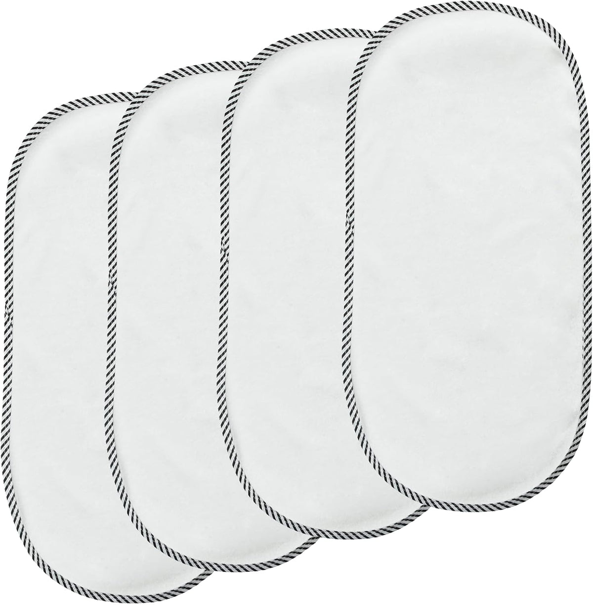 4 Pack Waterproof Changing Pad Liners, Baby Diaper Changing Underpads Liner Soft Changing Table Cover -60 x 30cm