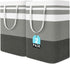 Freestanding Laundry Basket Collapsible Laundry Hamper 2-Pack Large Clothes Storage Bin Foldable Laundry Baskets for Bedroom, Bathroom, Laundry Room