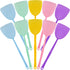 Plastic Fly Swatter, 10 Pack Multi-Color Strong Fly Killer, Manual Pest Control Fly Catcher for Indoor Outdoor Mosquitoes, Flies, Spiders, Insect