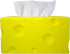 Cheese Automatic Sinking Tissue Box Cover, Stylish Rectangle Sunken Tissue Box Holder with Pull-Out Bottom, Decorative Tissue Cover for Bathroom Toilet Bedroom Table Desk Office (Yellow)