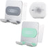 2 PCS Shower Phone Holder, Shower Phone Mount Phone Holder for Shower Wall Mount Phone Holder Phone Wall Mount Adjustable Cellphone Stand Cell Phone Stand with Adhesive Pads for Bathroom Kitchen
