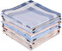 12 Pcs 100% Cotton Men’s Plaid Handkerchief, Soft Hanky with Classic Stripe, Ideal Gift Set for Men. (4 Styles) (Plaid)