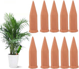 Store 10PCS Plant Watering Stakes Automatic Plant Drippers Waterers for Vacations Plant Watering Devices Terracotta Self Waterinq Spikes for Wine Bottles Great for Indoor Outdoor Plants