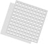 Store Rubber Bumpers Clear Self Adhesive Bumpers Noise Dampening Buffer Pads 100PCS 3/8 Inch Protection for Cabinet Door Drawer Wooden Floor-Hemispherical