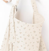 Muslin Nursing Covers for Breastfeeding, Privacy Breast Feeding Cover with Arch Neckline, 100% Cotton Nursing Apron