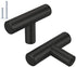 (50 Pack) Cabinet Knob Black Stainless Steel Drawer Knobs - HD201BK Matte Black Kitchen Cabinet Hardware