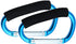 Stroller Hooks by Baby,Large Stroller Hooks for Mommy, 2 pcs Carabiner Stroller Hook Organizer for Hanging Purses, Diaper Bag, Shopping Bags (Sky Blue)