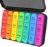 Pill Organizer 3 Times a Day, Weekly Pill Case, Travel Pill Box 7 Day, Daily Medicine Organizer with Large BPA Free Container to Hold Vitamins, Supplements and Medication